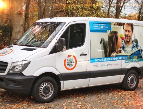 Bundesverband Alphabetisierung und Grundbildung e.V. erwirbt ein ALFA-Mobil