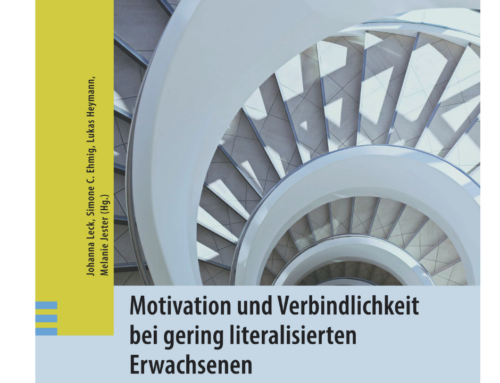 Neuerscheinung bei wbv: „Motivation und Verbindlichkeit bei gering literalisierten Erwachsenen“