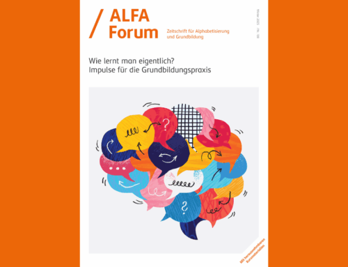ALFA-Forum: Wie lernt man eigentlich? Impulse für die Grundbildungspraxis