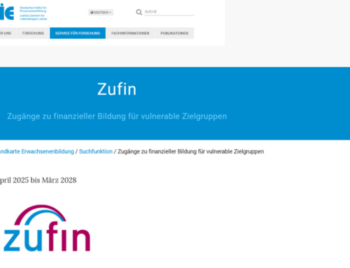 Bedarfserhebung: Einladung an Fachkräfte in der finanziellen Bildung