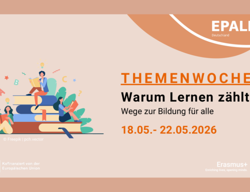 EPALE-Themenwoche: Warum Lernen zählt – Wege zur Bildung für alle